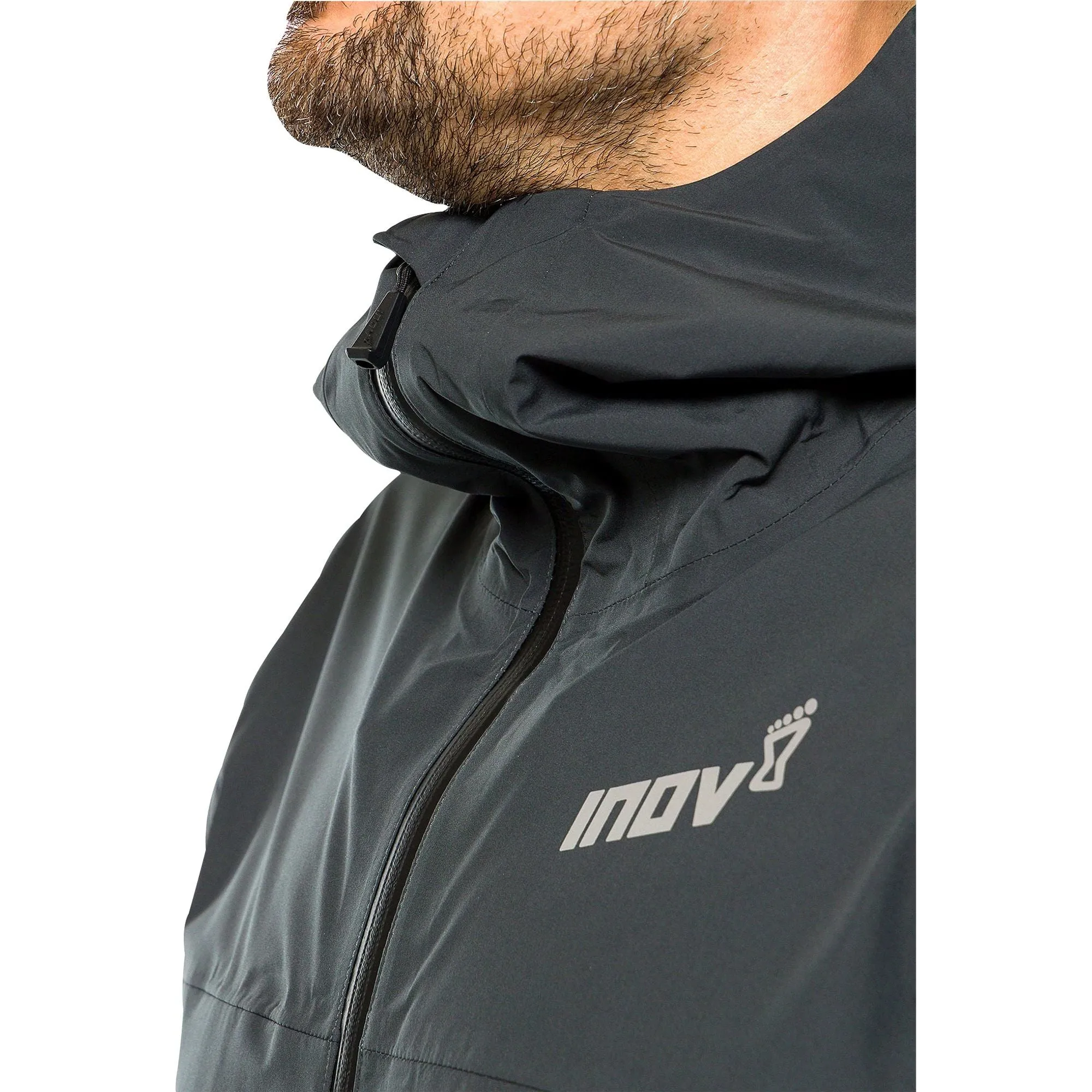 Inov8 VentureLite Mens Waterproof Jacket - Grey Enjoy Work Layer
