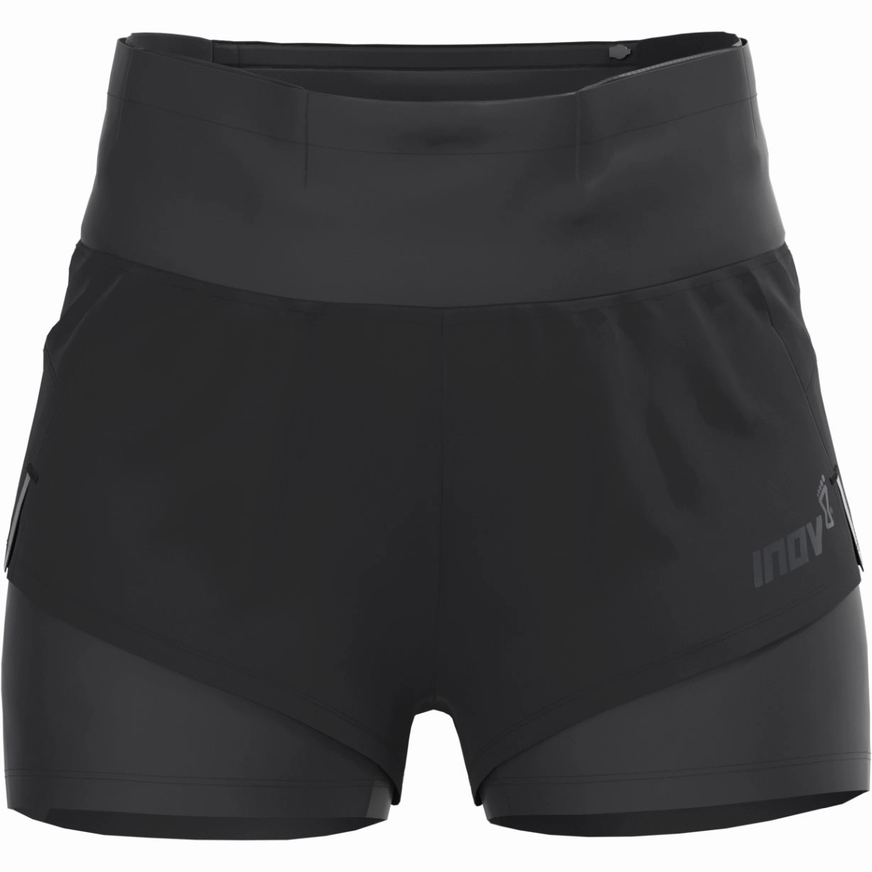 Inov8 TrailFly Ultra 3 Inch 2 in 1 Womens Running Shorts - Black Versatile Layering Capability Everyday Layer