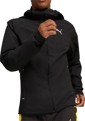 Puma Ultraweave Rain Mens Running Jacket - Black Puncture Resistant Material