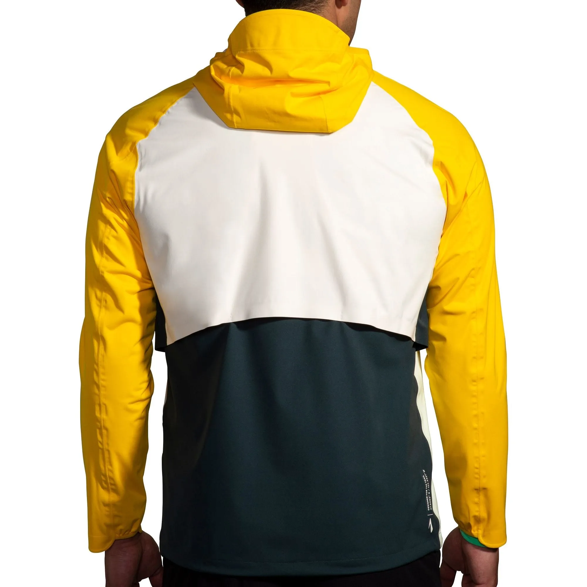 Brooks High Point Waterproof Mens Running Jacket - Yellow popular among adults home - party