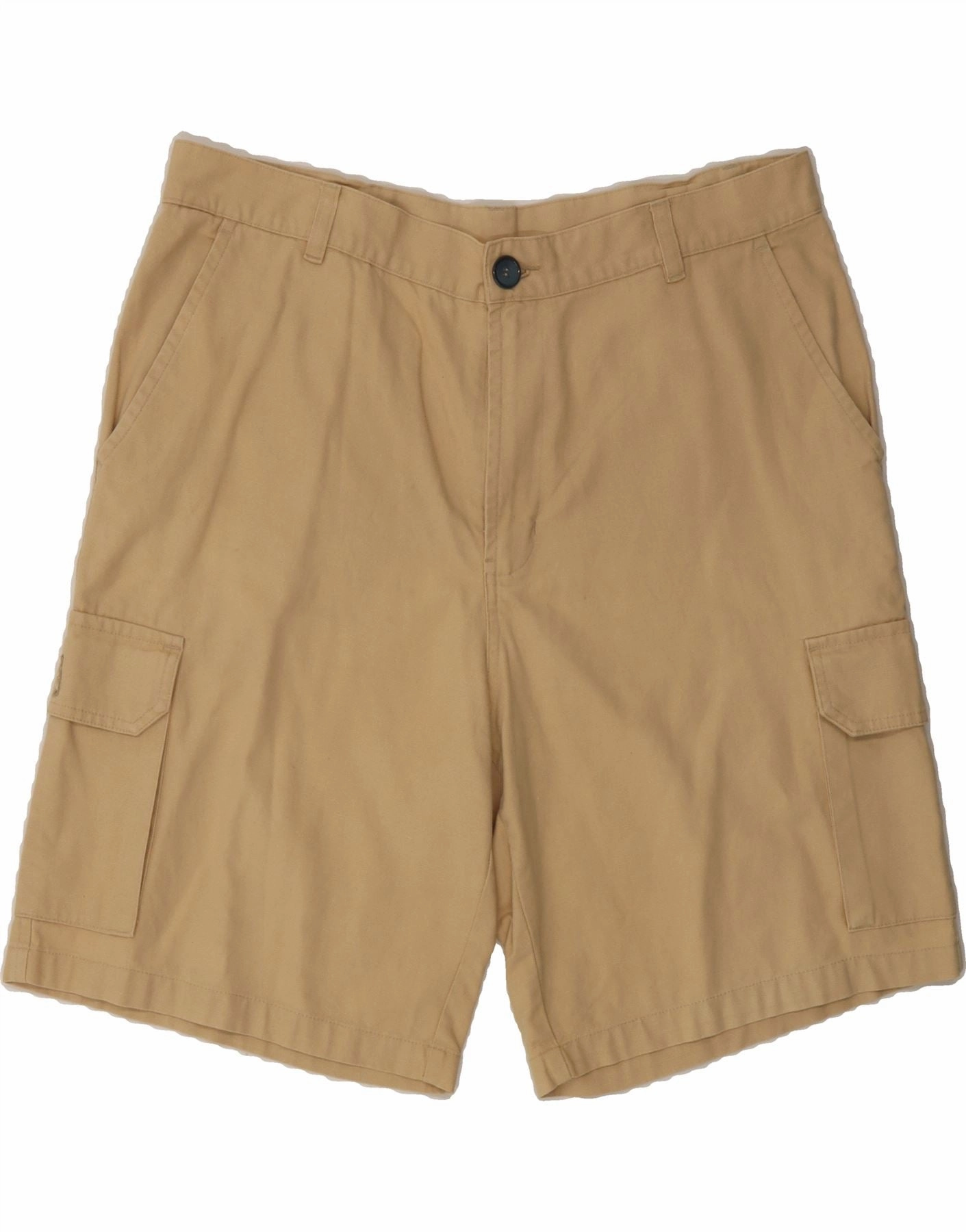 Workwear Active Style INVICTA Mens Cargo Shorts UK 42 XL W36 Beige Cotton