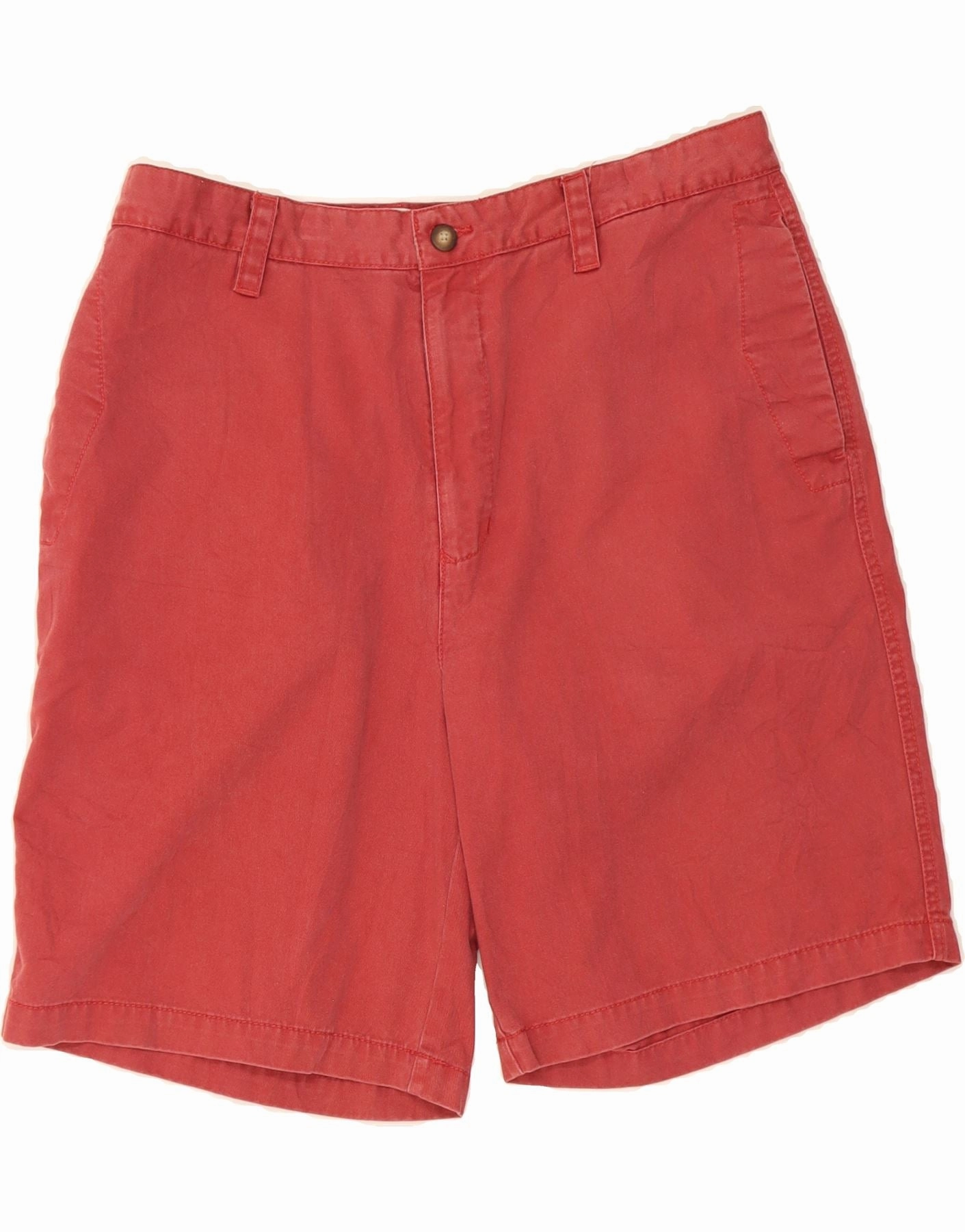 IZOD Mens Chino Shorts W36 Large  Red Cotton entertainment industry