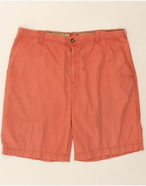 Stretch Layer basketball clothing IZOD Mens Chino Shorts W38 XL Pink Cotton