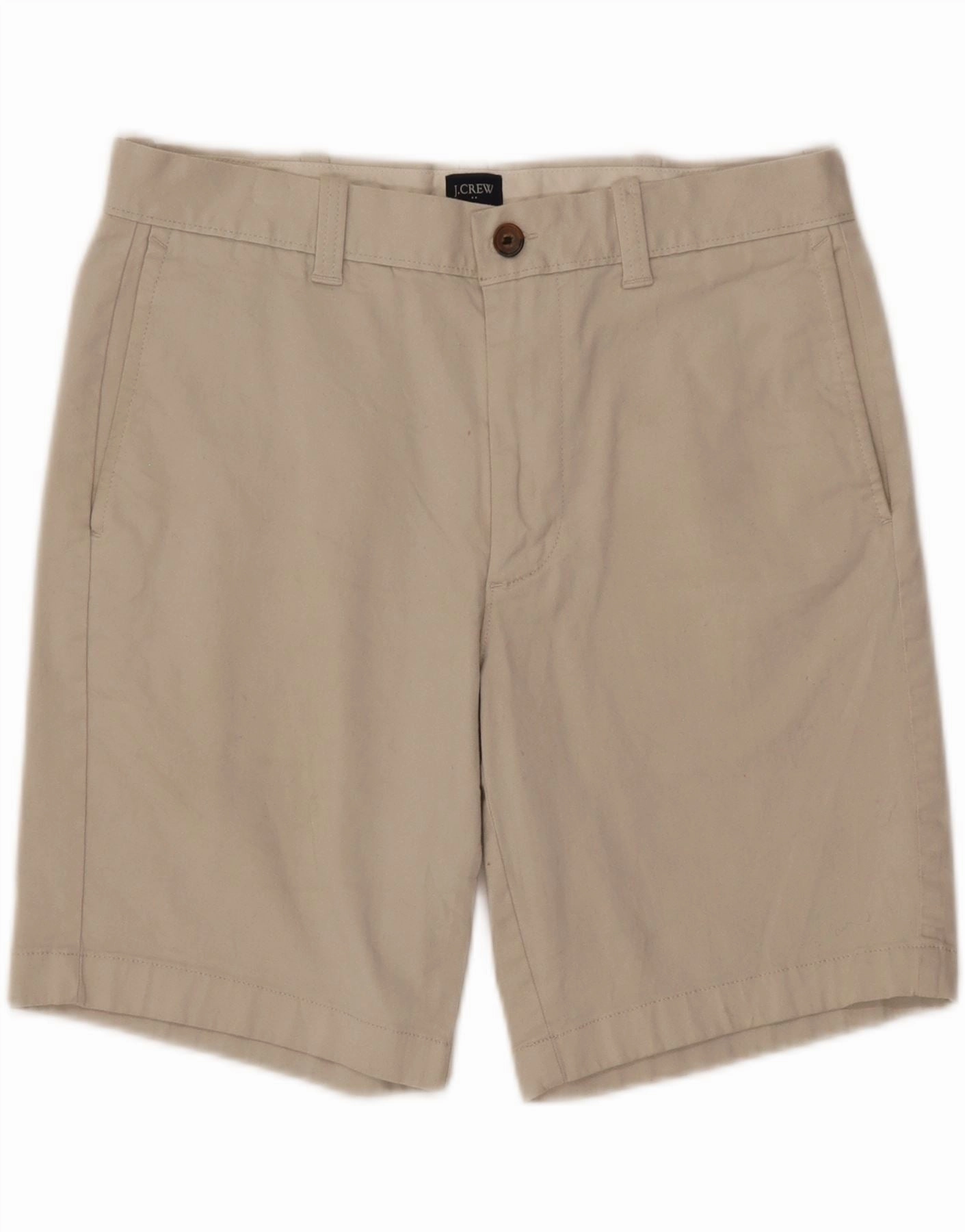 Stay Cool semi - formal event J. CREW Mens Chino Shorts US 9 Medium W31  Beige Cotton