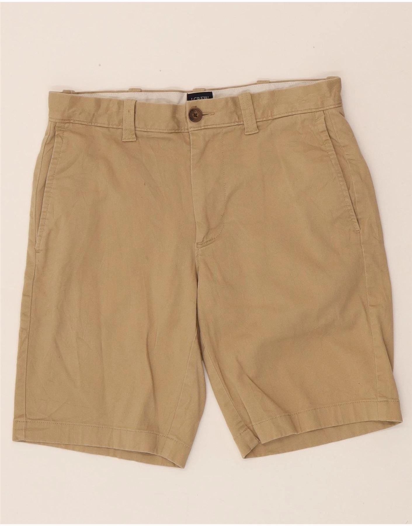 Camping Gear J. CREW Mens Chino Shorts W28 Medium  Beige Cotton