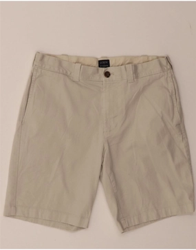 Sweat Wicking Fabric Ventilated Mesh Panels J. CREW Mens Chino Shorts W30 Medium Beige Cotton