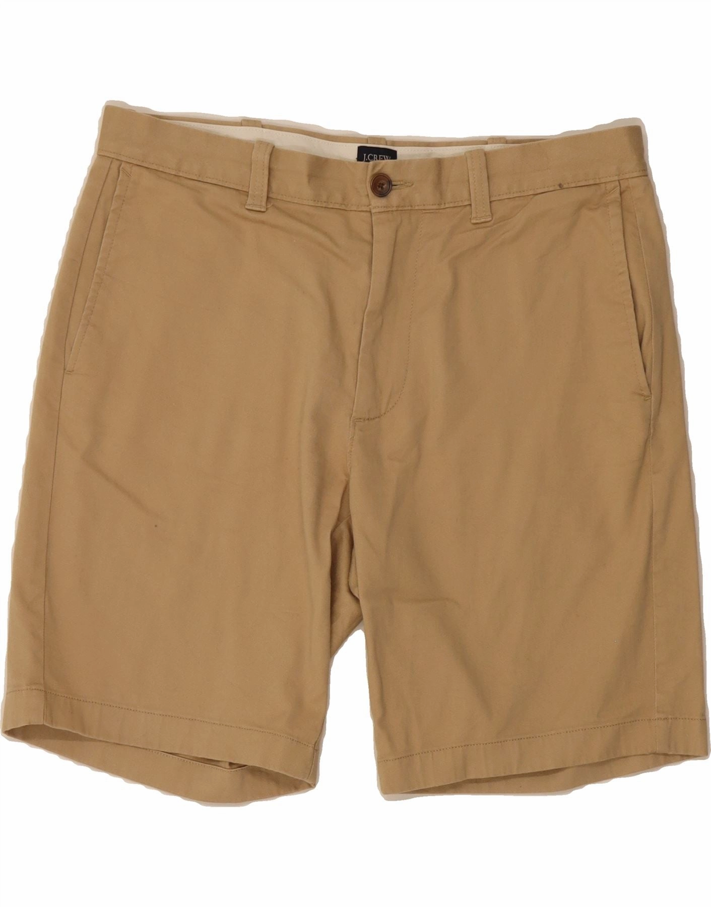 Beach-Ready Look Breeze Stretch J. CREW Mens Chino Shorts W33 Medium Beige Cotton
