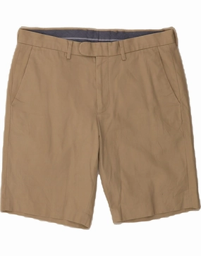 Everyday Fit J. CREW Mens Chino Shorts W33 Medium  Khaki Cotton