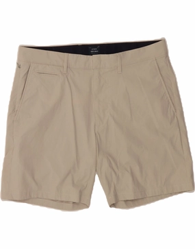J. CREW Mens Chino Shorts W35 Large Beige Polyamide neon colors Organic Cotton