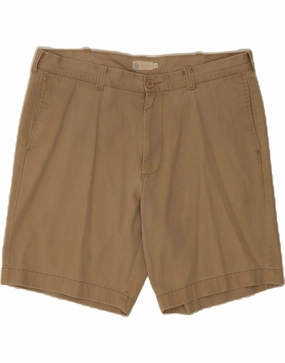 Simple Mood ElasticHem J. CREW Mens Chino Shorts W38 XL Beige Cotton