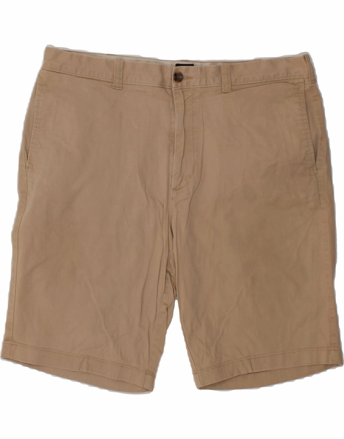 Comfy Look Summer essentials J. CREW Mens Chino Shorts W38 XL Beige Cotton