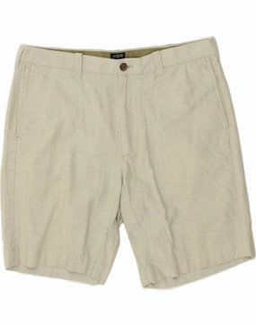 Fleece Lining J. CREW Mens Gramercy Chino Shorts W36 Large Green Cotton