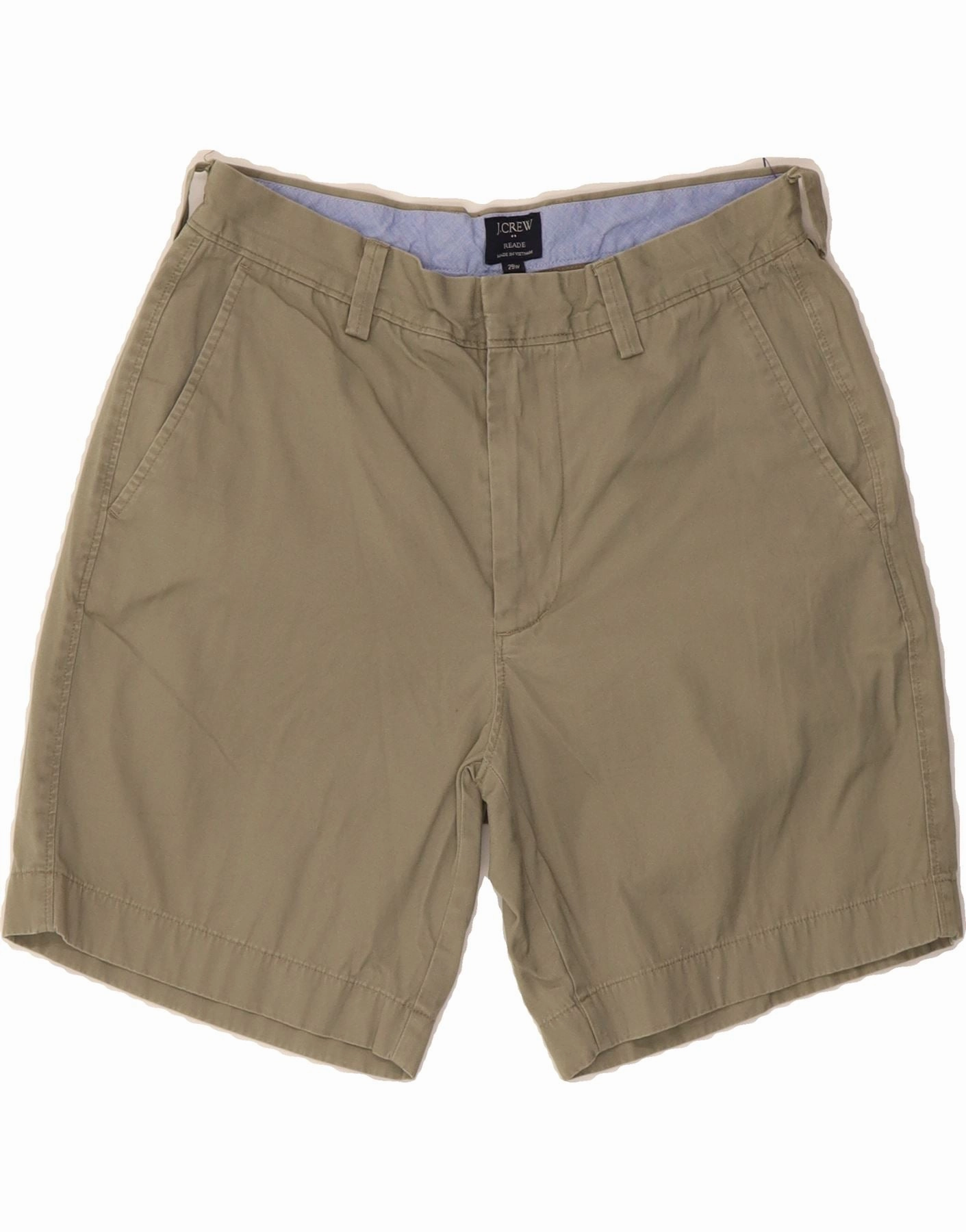 J. CREW Mens Reade Chino Shorts W29 Small  Grey Cycling shorts