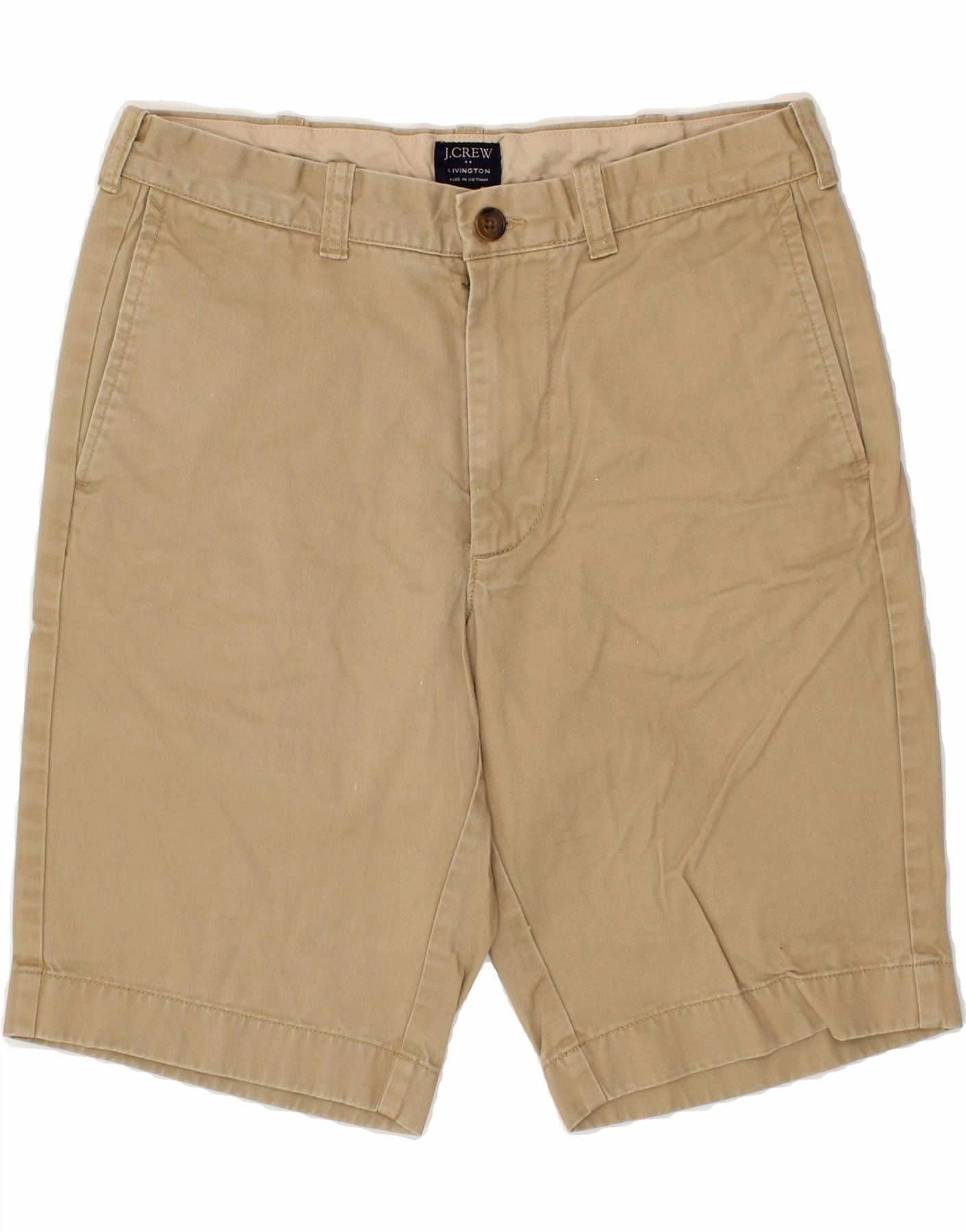 Eye-catching Design J. CREW Mens Rivington Chino Shorts W31 Medium Beige