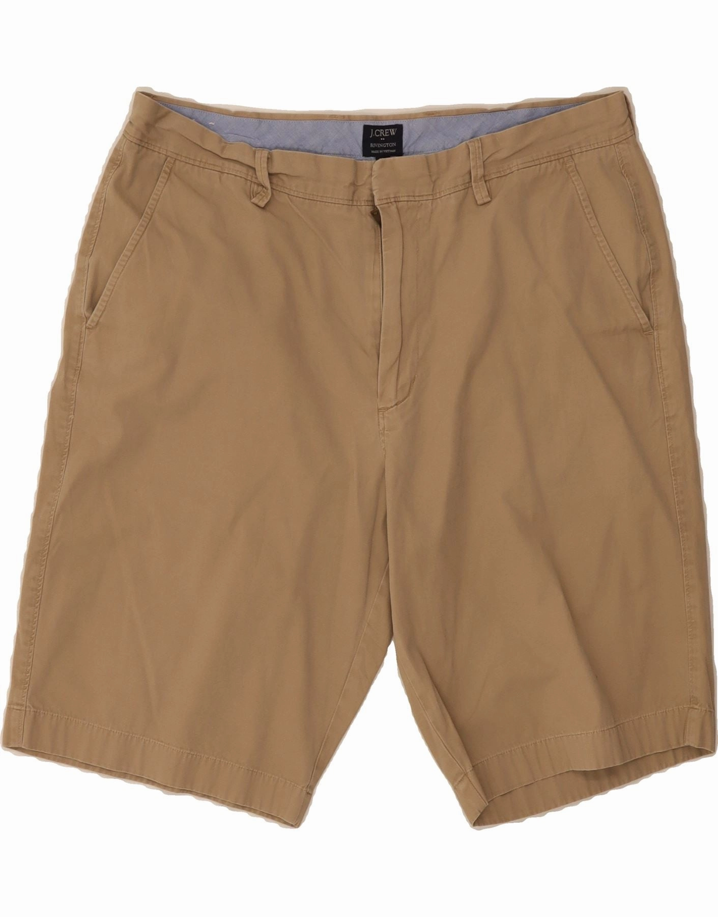 Sweat Resistant Fabric Beach Vacation J. CREW Mens Rivington Chino Shorts W35 Large  Beige