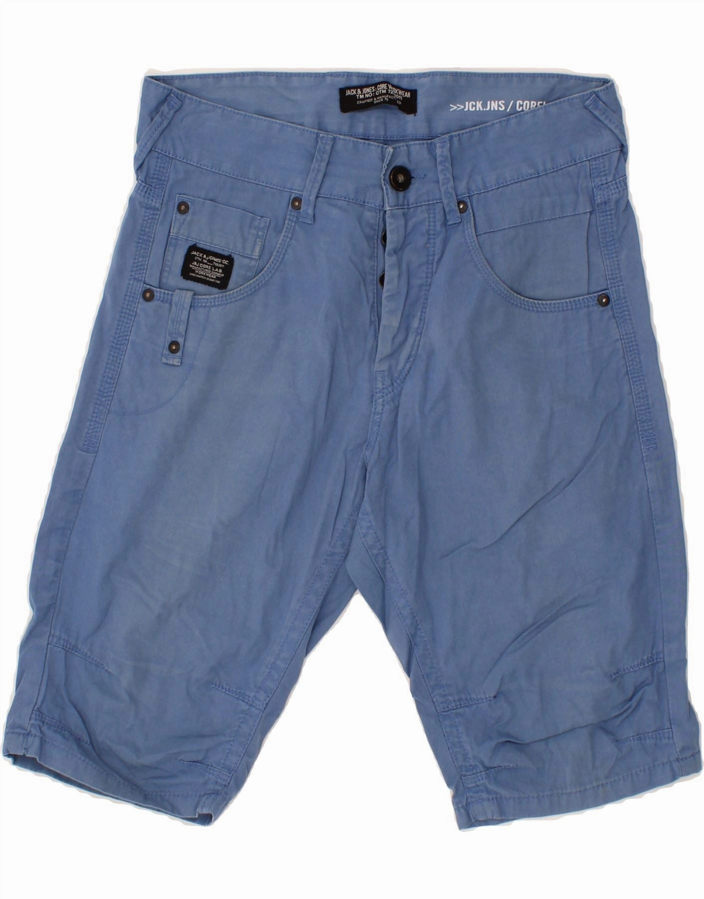 BreathableWebbing Retroreflective Accents JACK & JONES Mens Casual Shorts W32 Medium  Blue