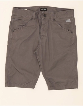 Silk Touch JACK & JONES Mens Casual Shorts XL W38  Grey Polyester