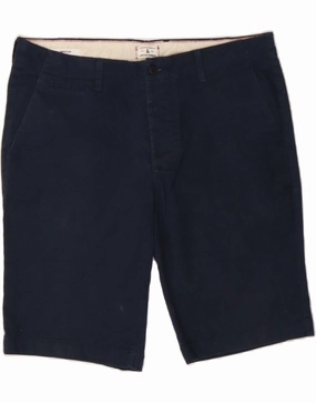 loafers JACK & JONES Mens Chino Shorts Large W34  Navy Blue Cotton Classic