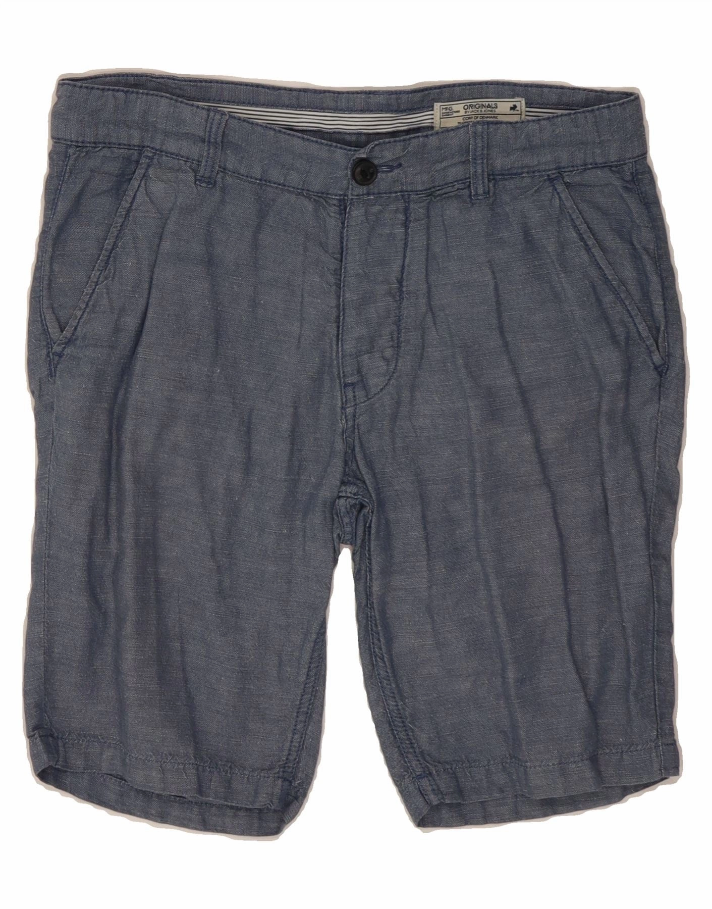 barbecue outfit Heat Ready JACK & JONES Mens Chino Shorts W34 Large Blue