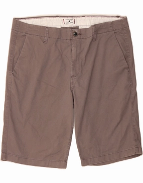 JACK & JONES Mens Chino Shorts XL W40  Grey Cotton Everyday Outfit dance clothing