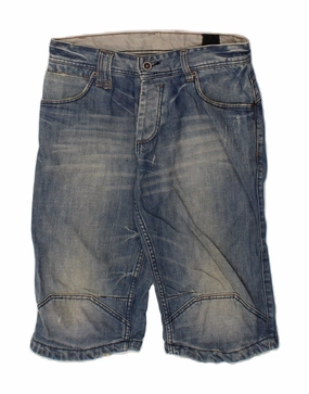 Formal Occasion Extended Inseam Options JACK & JONES Mens Denim Shorts Medium W30  Blue Cotton