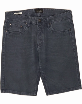 Lightweight Shorts Relaxed Motion JACK & JONES Mens Regular Fit Denim Shorts Medium W32  Blue Cotton