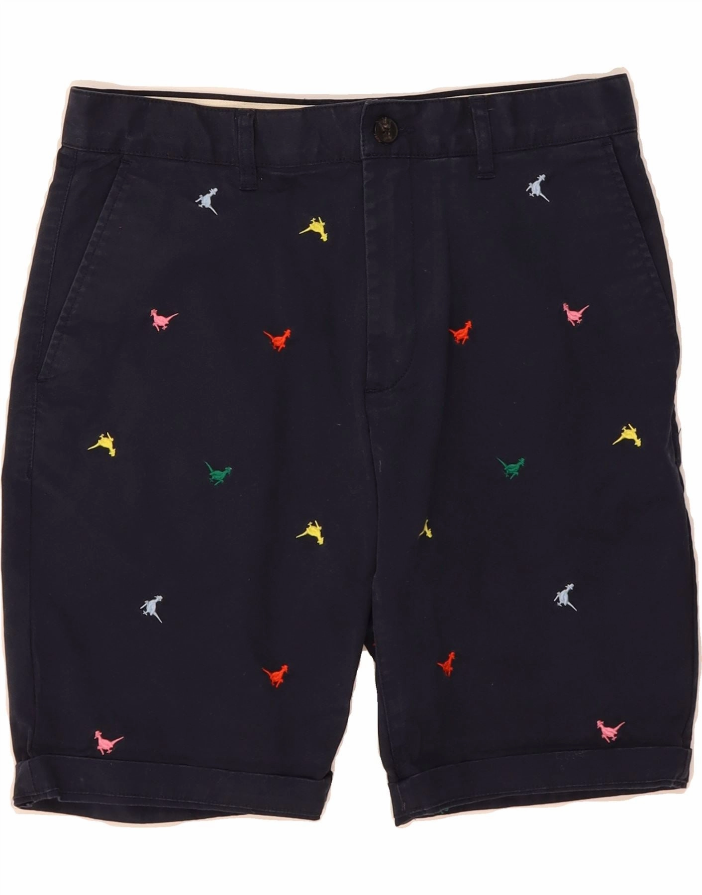 Designer Style Stay Fresh JACK WILLS Mens Chino Shorts W30 Medium  Navy Blue Spotted Cotton