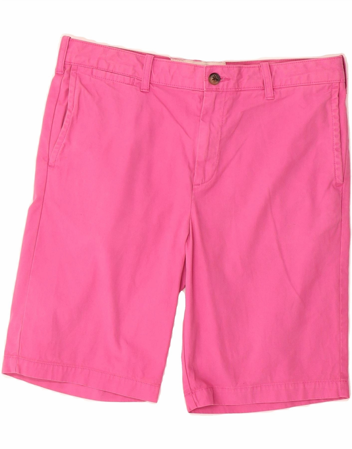 JACK WILLS Mens Chino Shorts W32 Medium Pink Cotton Everyday Flex