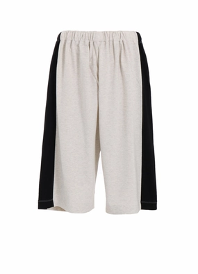 40/2 COTTON JERSEY SWITCHING KNEE-LENGTH PANTS Body Friendly
