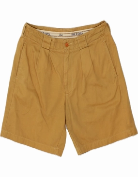 KAPPA Mens Chino Shorts IT 50 Large W32 Beige Cotton Silk Touch MoistureWickingLining
