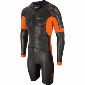 Zone3 Versa Mens Multi Sport Wetsuit - Black ExtendedCuffCoverage