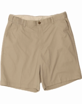 Soft Fabric two piece outfit L.L.BEAN Mens Chino Shorts W36 Large Beige Cotton