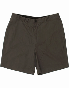 Elastic hem Bold Patterns L.L.BEAN Mens Natural Fit Chino Shorts W40 XL Grey Cotton