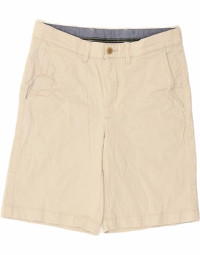 L.L.BEAN Mens Standard Fit Chino Shorts W30 Medium  Beige Cotton fishing outfit Easy Style