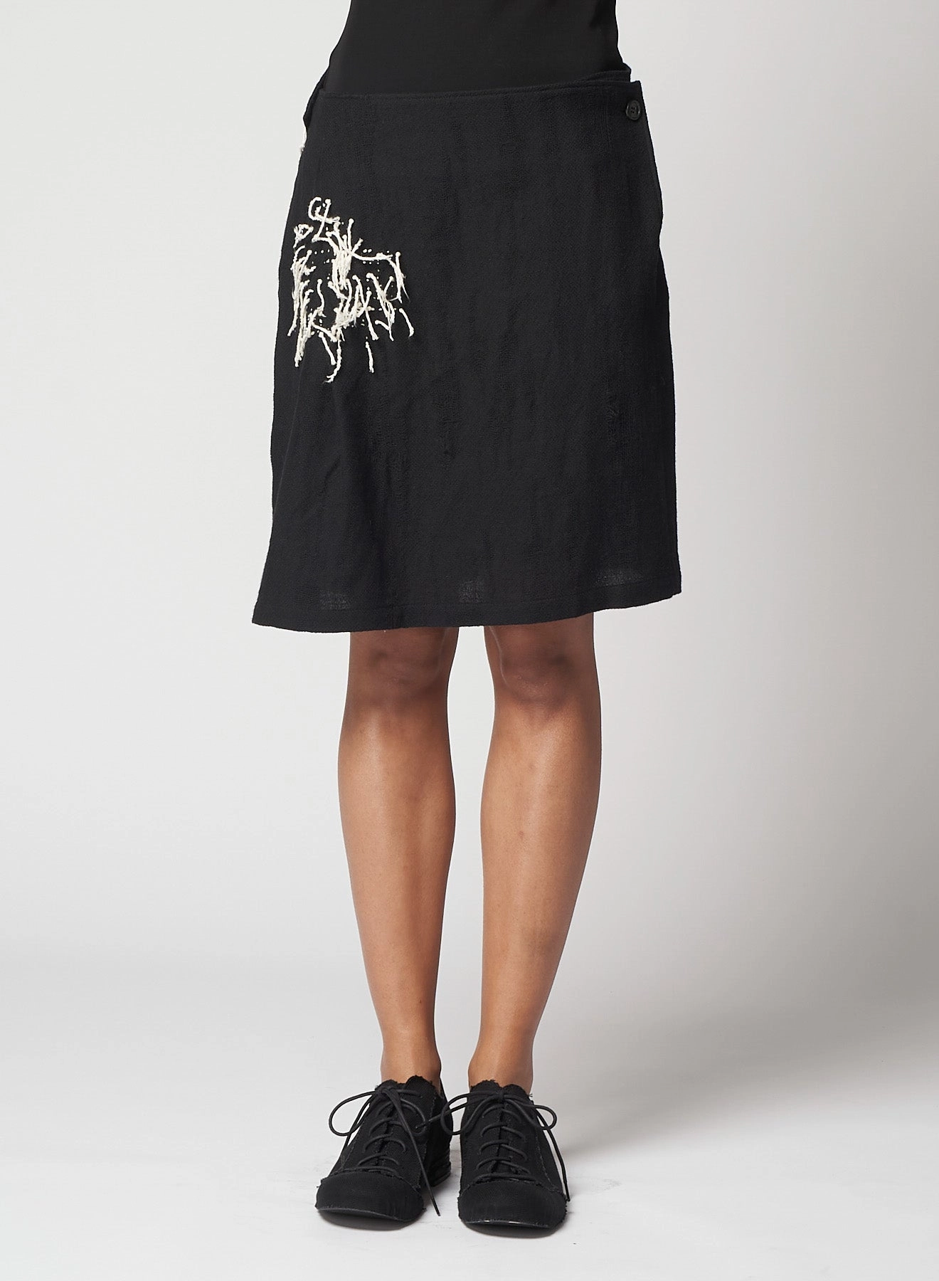 L/R DOUBLE ONDULE RIGHT TUCK MINI S EcoFriendlyMaterial DoubleLayeredFabric