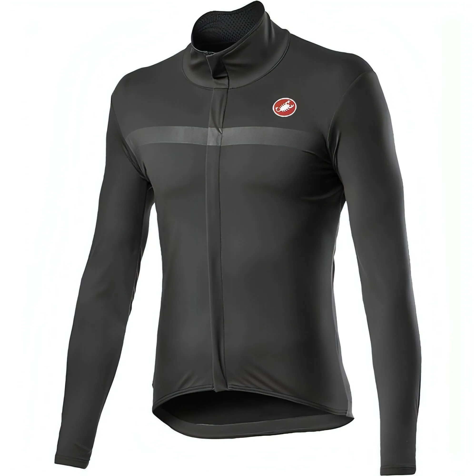 Mirror Castelli Goccia Waterproof Mens Cycling Jacket - Grey