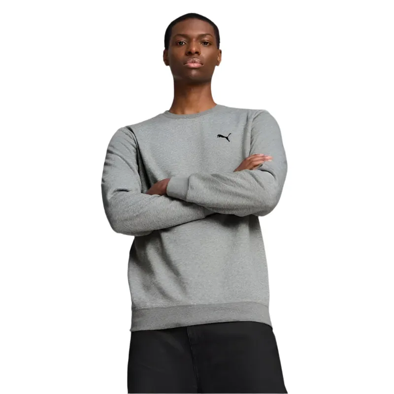 Elasticated Waistband Seasonal Wardrobe PUMA Mens Essentials Fleece Crew