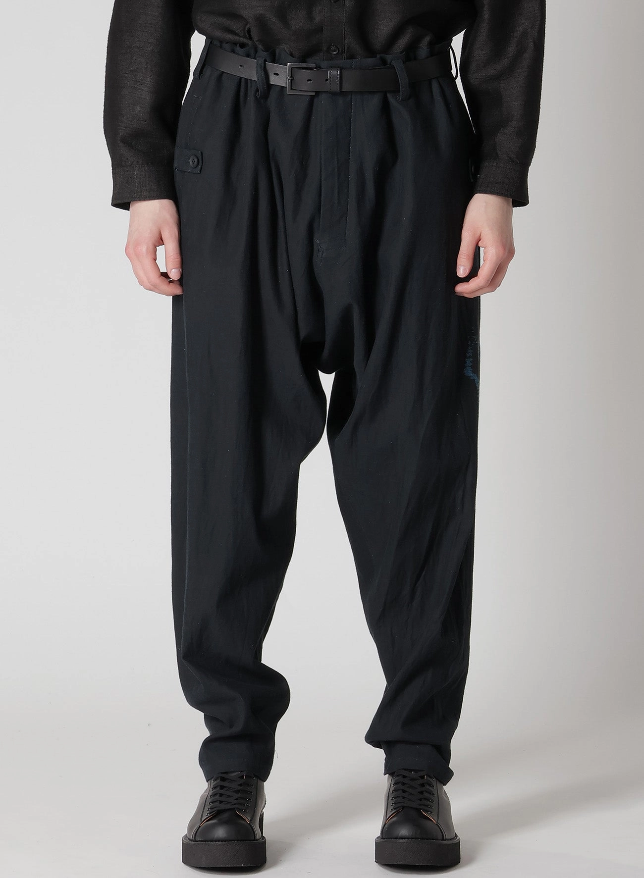 Rayon drape Stretchable LADY PT DENIM SAROUEL PANTS