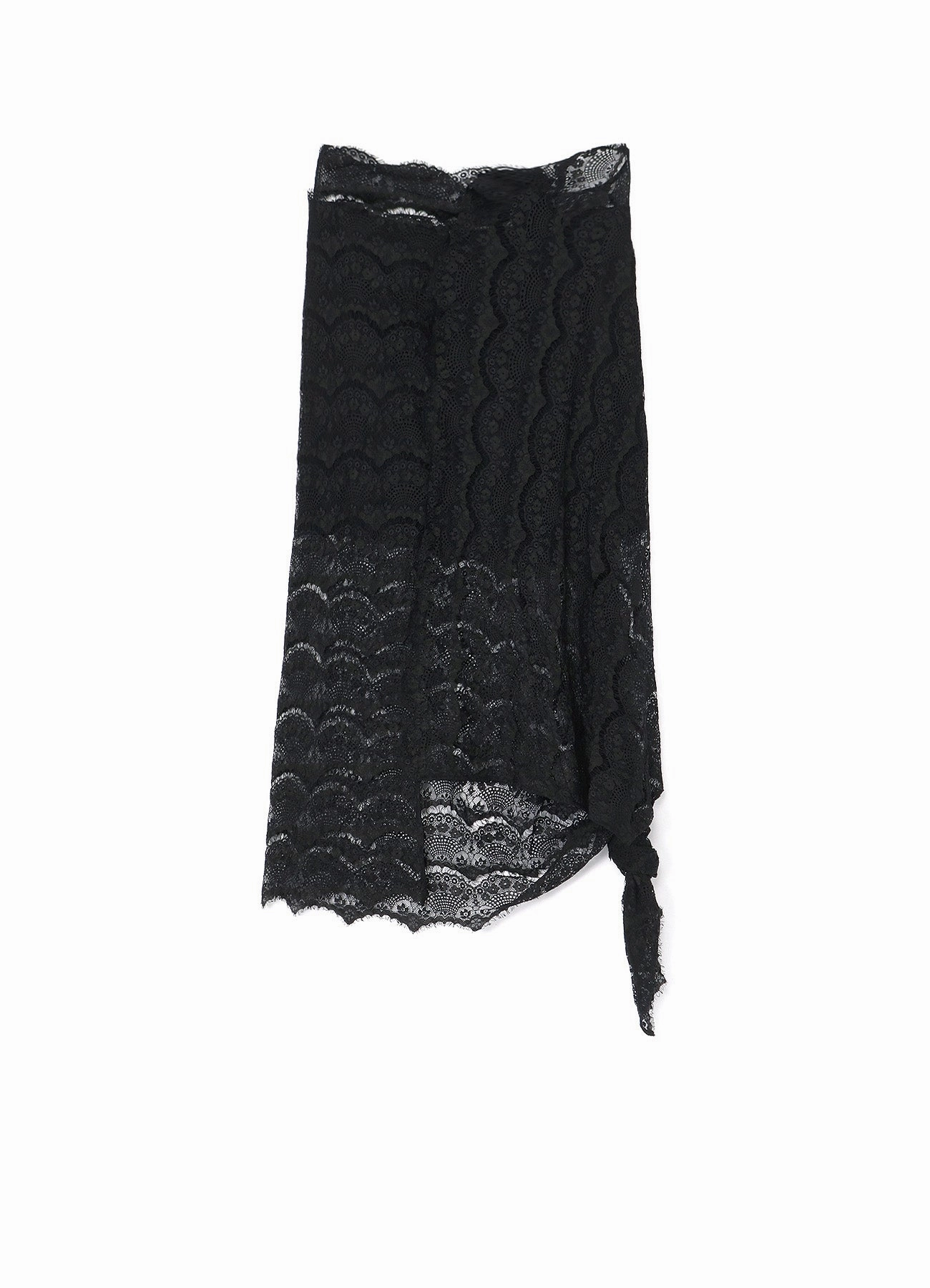 LAWN   SATIN SCALLOP SKIRT Premium Quality Relaxed Comfort Fit