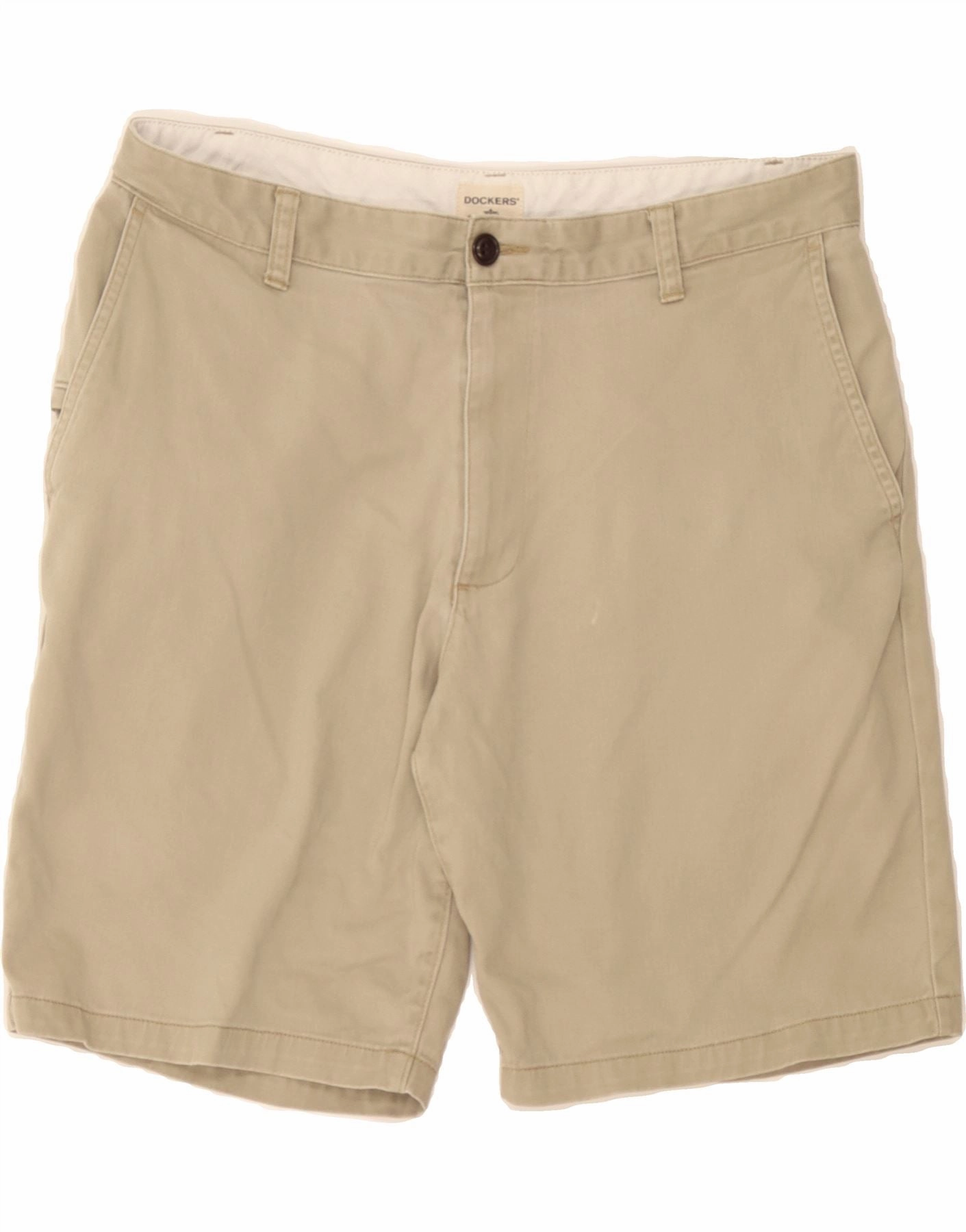 Fit Flex cycling attire DOCKERS Mens Cargo Shorts W34 Large Beige