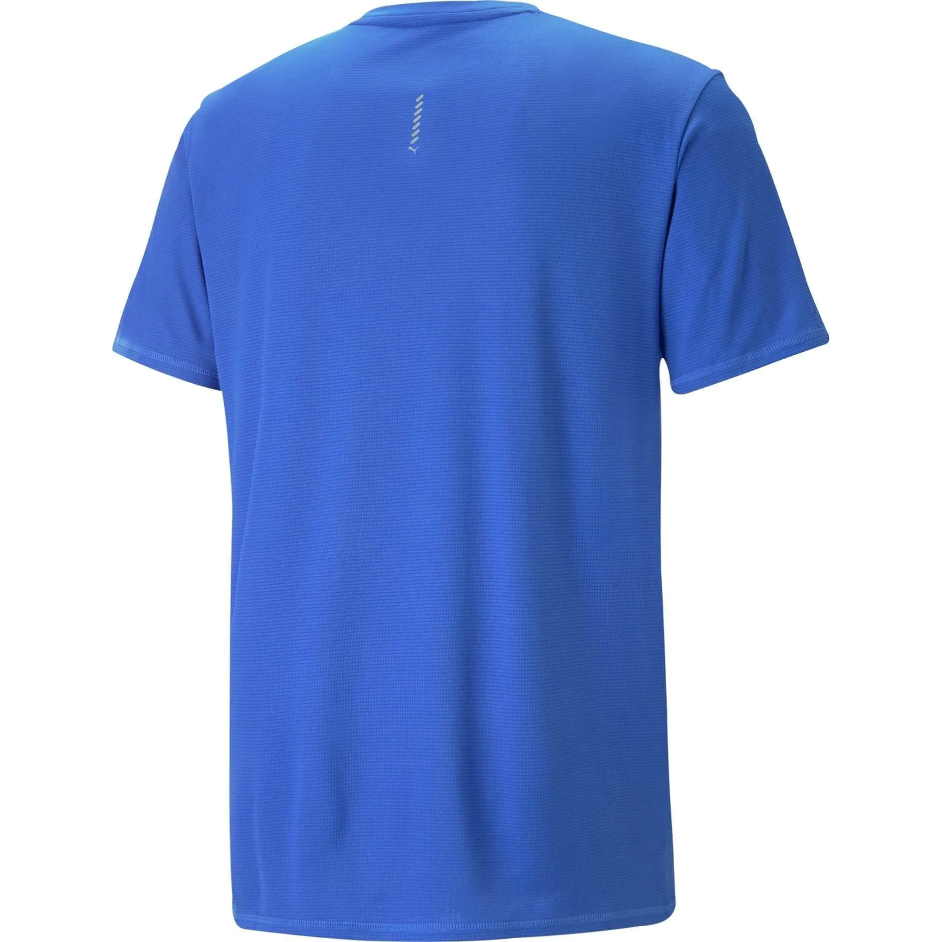 Puma Run Favourite Logo Short Sleeve Mens Running Top - Blue Cool and Chic