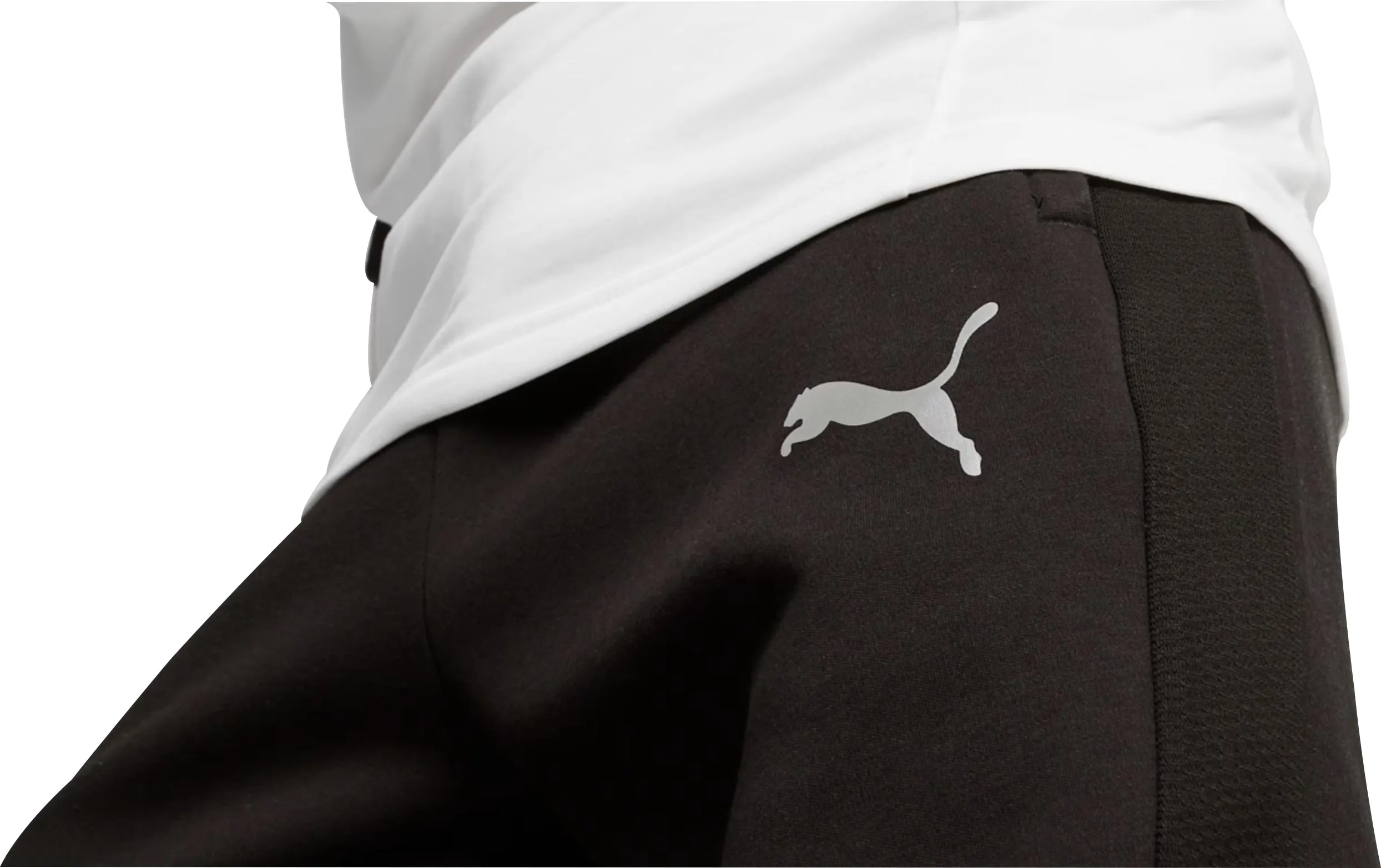 WrinkleResistantMaterial Puma EvoStripe Mens Training Joggers - Black