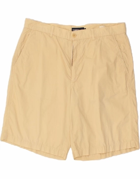 Light Active CERRUTI Mens Chino Shorts IT 54 2XL W36  Beige Cotton