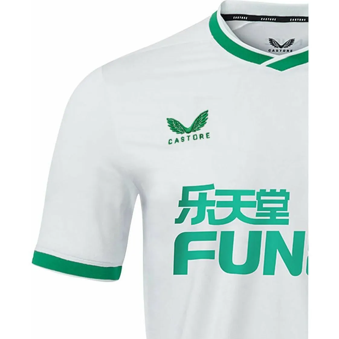 Castore Newcastle United Third Mens Football Shirt - White Layered Comfort