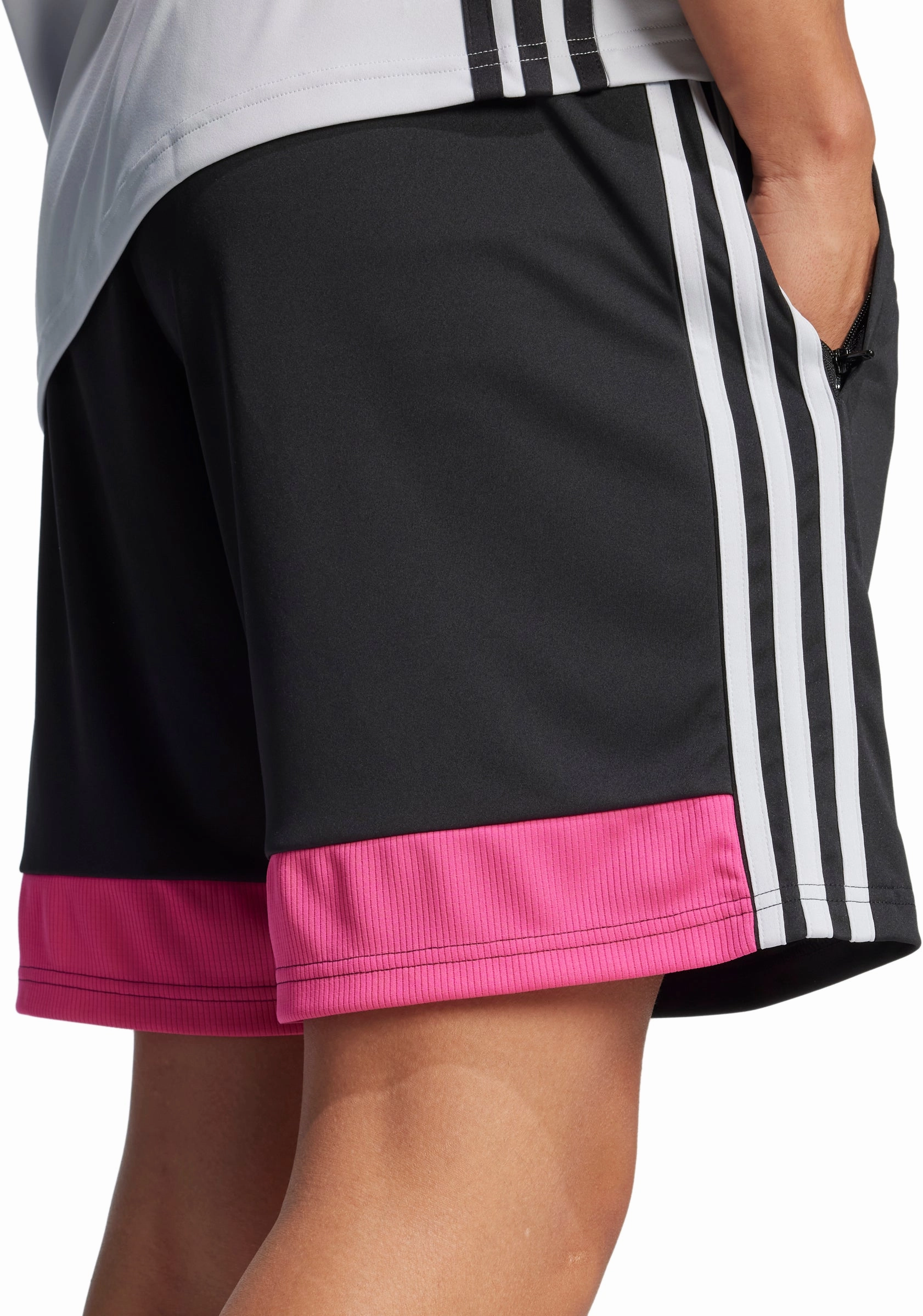 adidas Tiro 25 Essentials Mens Training Shorts - Black Tactical Attachment Loops Ventilated Panels