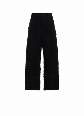 Quick Layering LACE PATCHWORK STRAIT PANTS