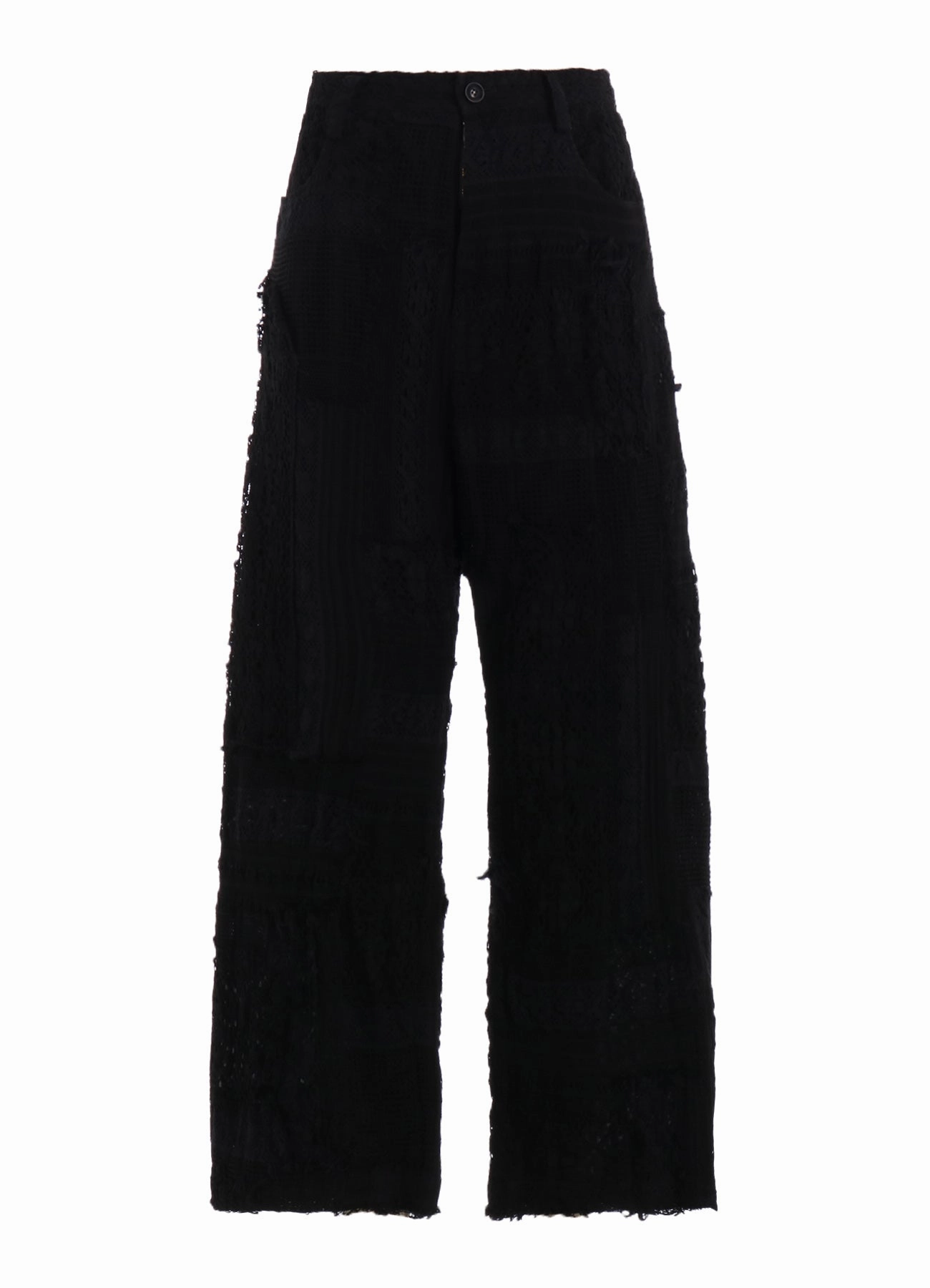 Outdoor Adventure LACE PATCHWORK STRAIT PANTS