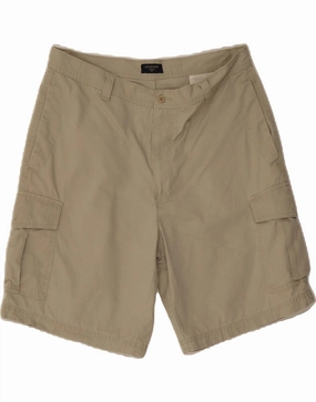 DOCKERS Mens Cargo Shorts W36 Large  Green Cotton Body Stretch Warehouse Work