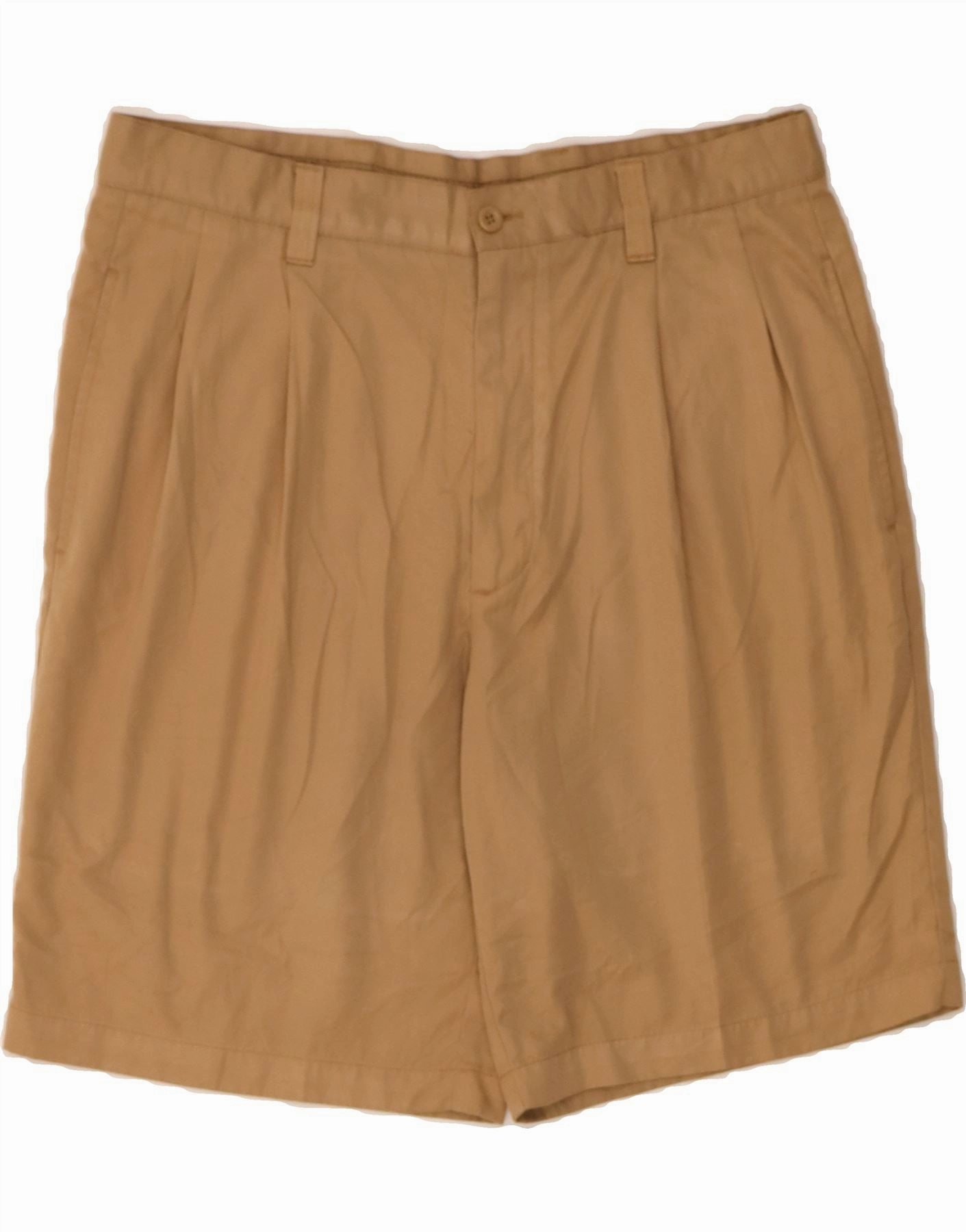 Quick Absorption Gothic style DOCKERS Mens Pegged Chino Shorts W34 Large Beige Polyester