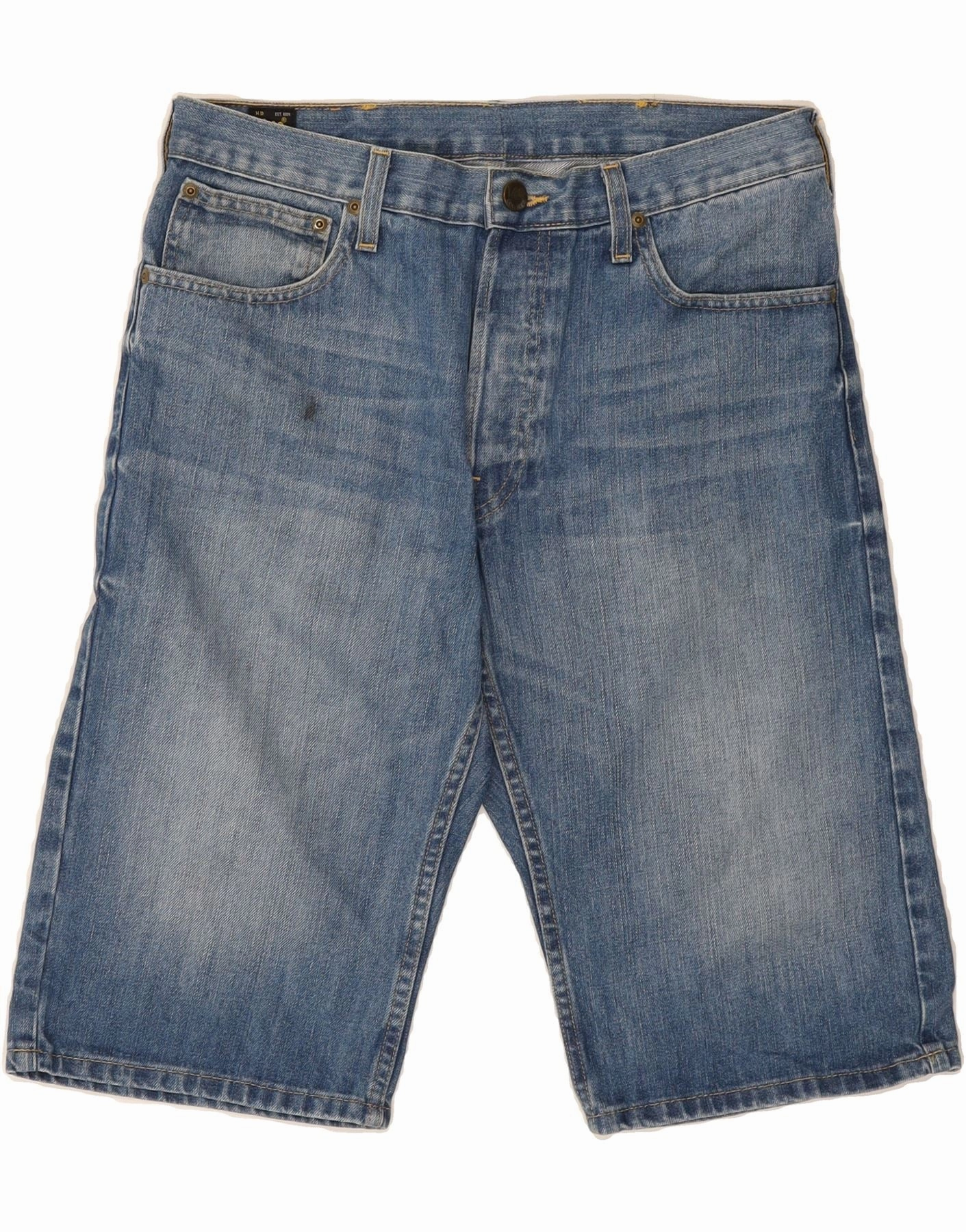 LEE COOPER Mens Rider Denim Shorts  W32 Medium Blue Cotton Unique Piece